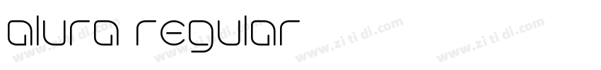 alura regular字体转换 alura regular字体转换